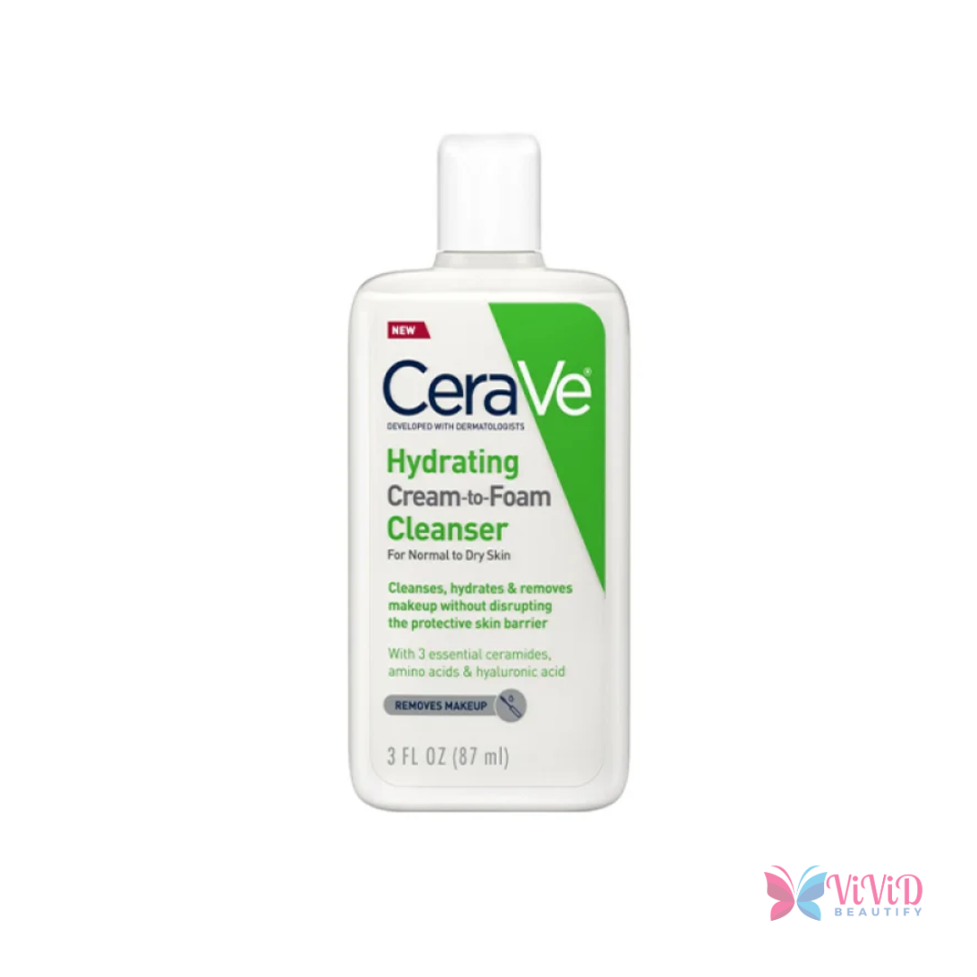 CeraVe Hydrating Cream To Foam Cleanser 87ml