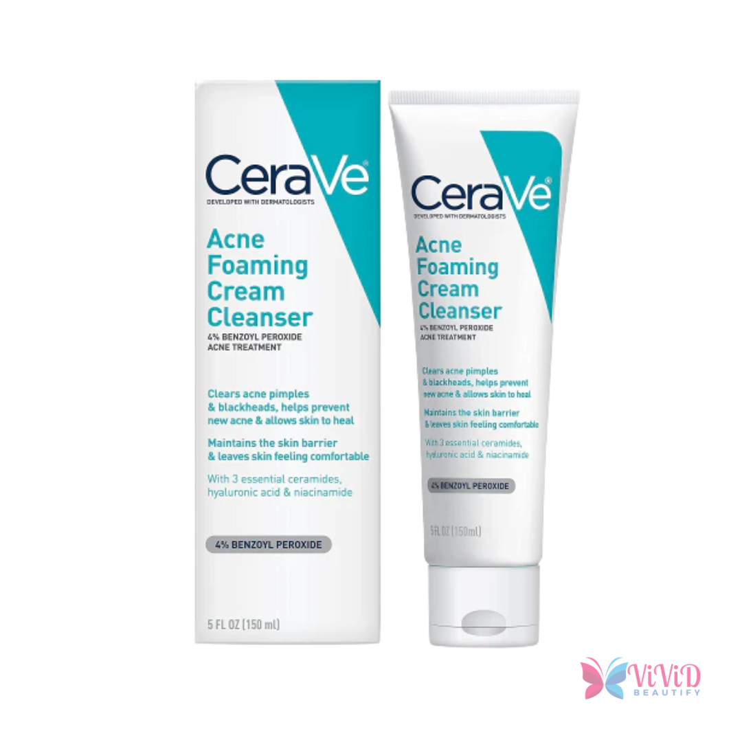 CeraVe Acne Foaming Cream Cleanser 150ml