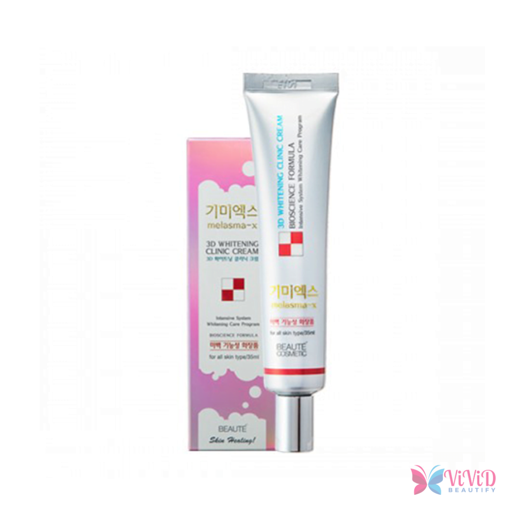 BEAUTE Melasma X 3D Whitening Clinic Cream 35ml