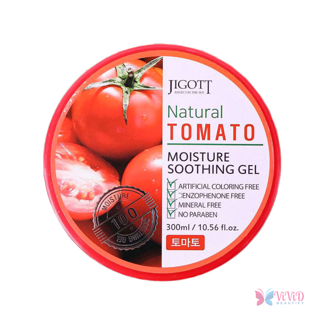 Jigott Natural Tomato Moisture Soothing Gel 300 ml