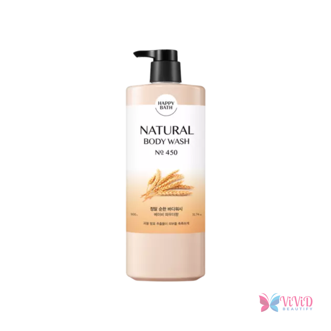 Happy Bath Natural Body Wash 900 g