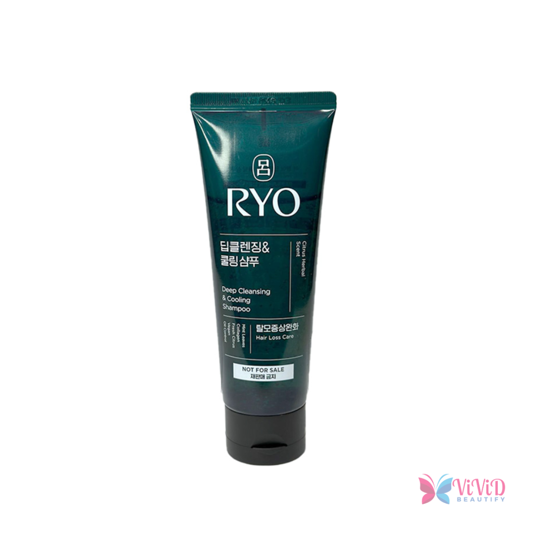 Ryo Deep Cleansing & Cooling Shampoo – Citrus Herbal Scent 112 ml