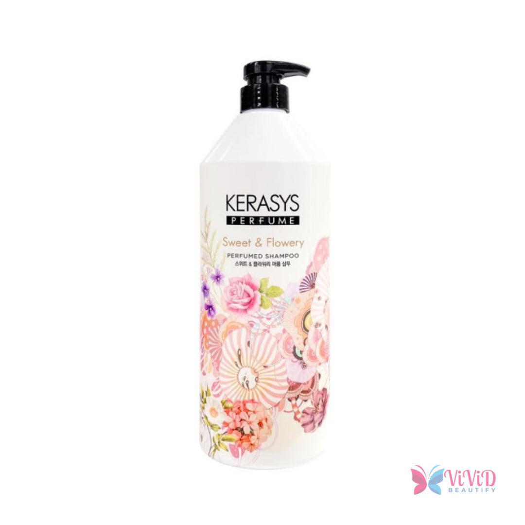 Kerasys Perfume Sweet & Flowery Perfumed Shampoo 1 L