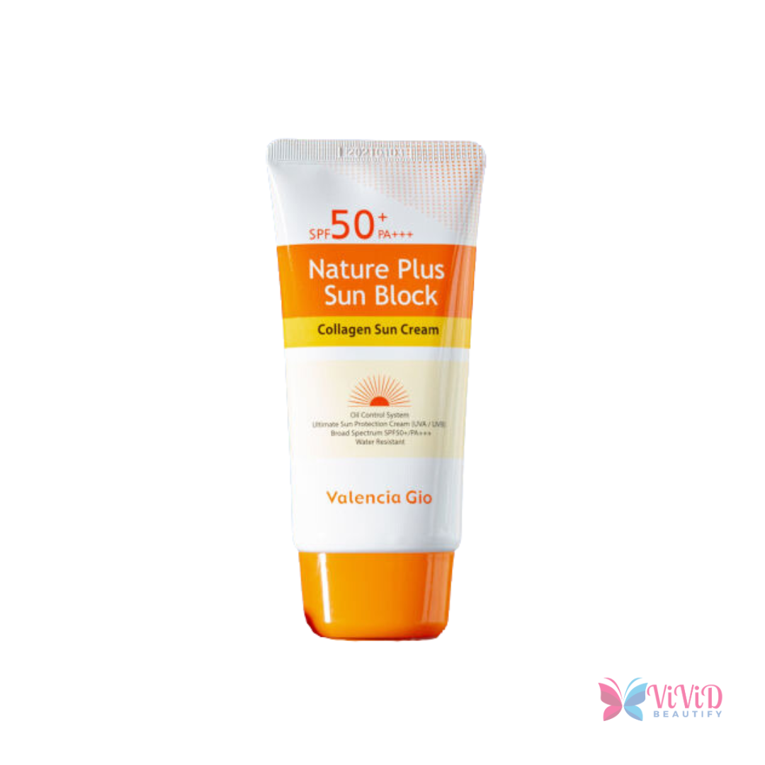 Valencia Gio Nature Plus Sun Block SPF50+PA+++ 70ml