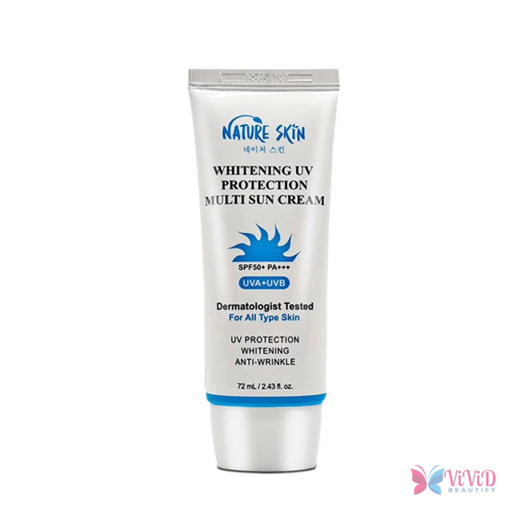 Nature Skin Whitening UV Protection Multi Sun Cream SPF 50+ 72 ml