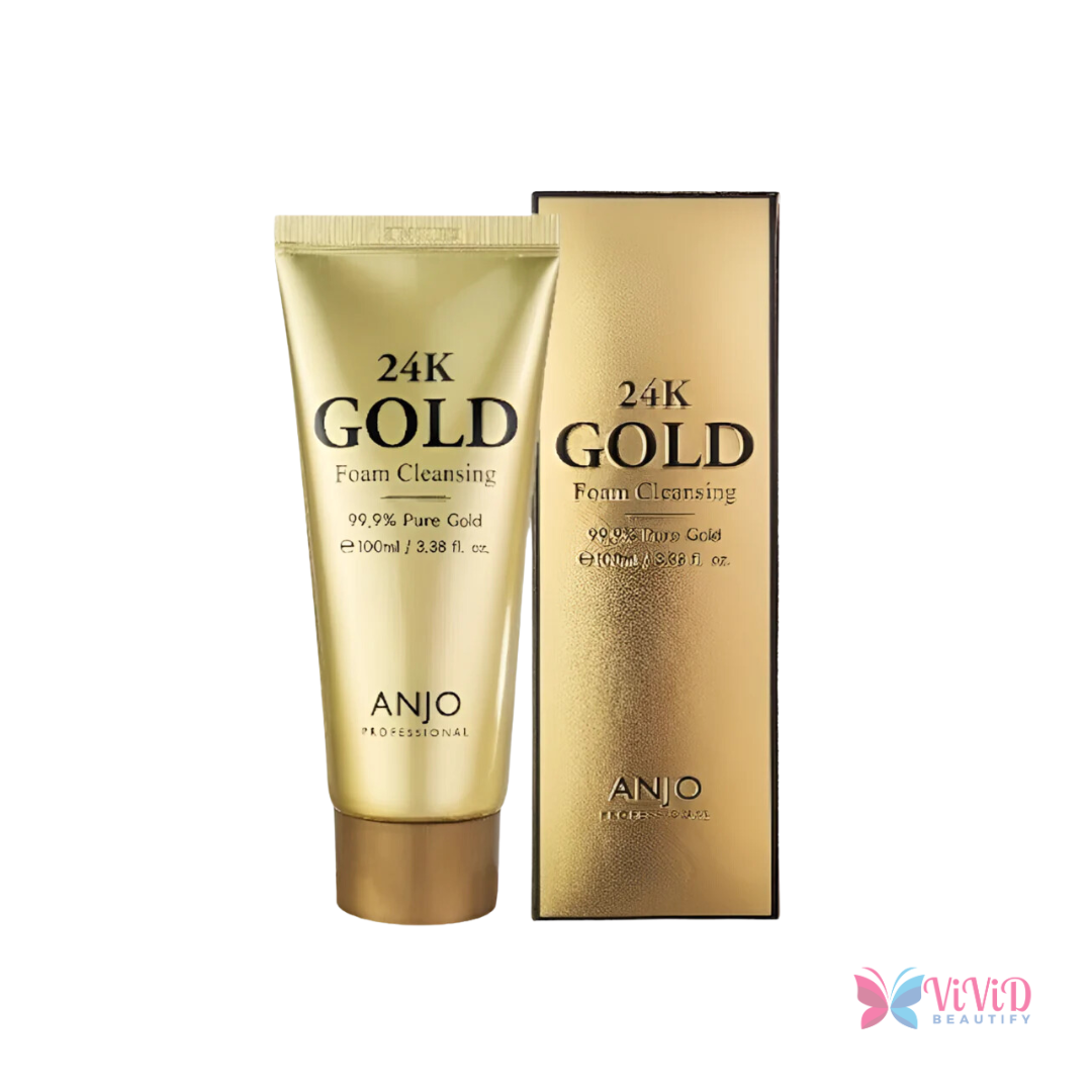 Anjo Professional 24K Gold Foam Cleansing 100 ml