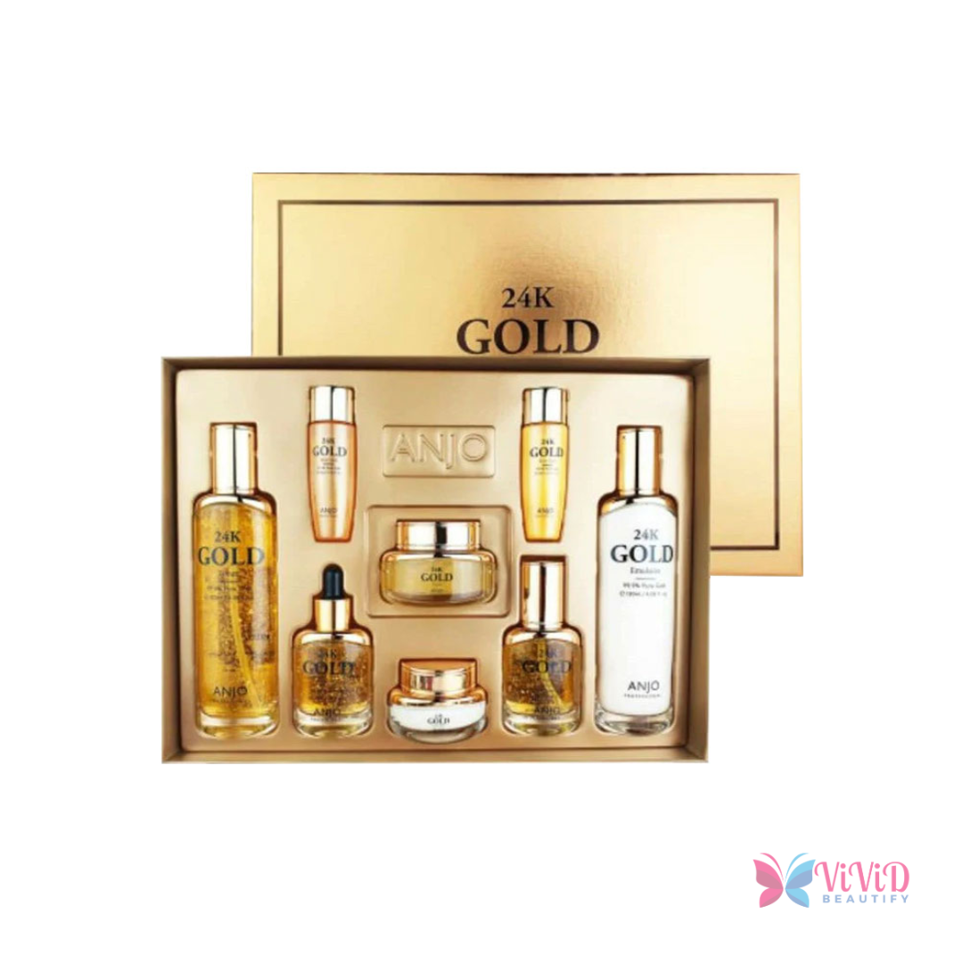 Anjo Professional 24K Gold Skin Care 6 Set