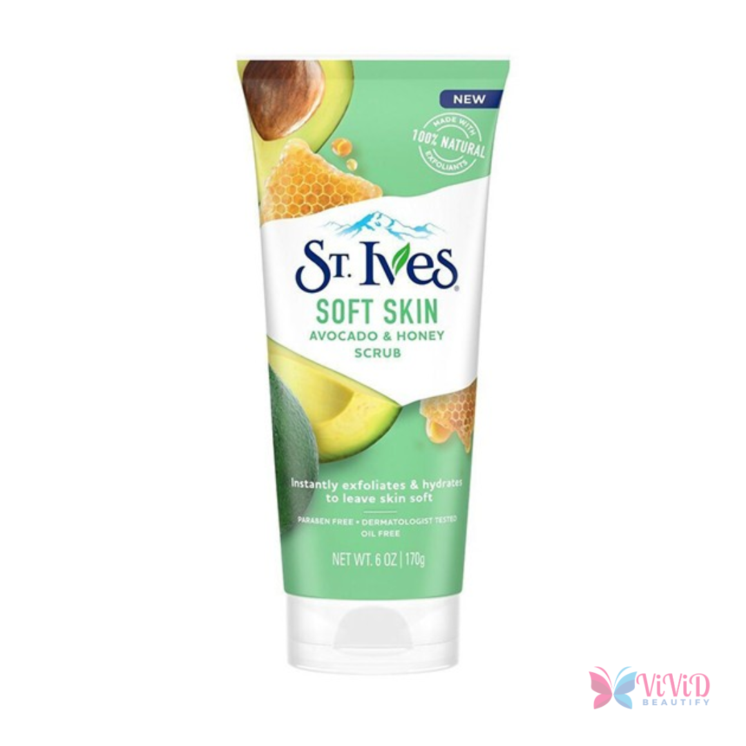 St. Ives Soft Skin Avocado and Honey Scrub 170g