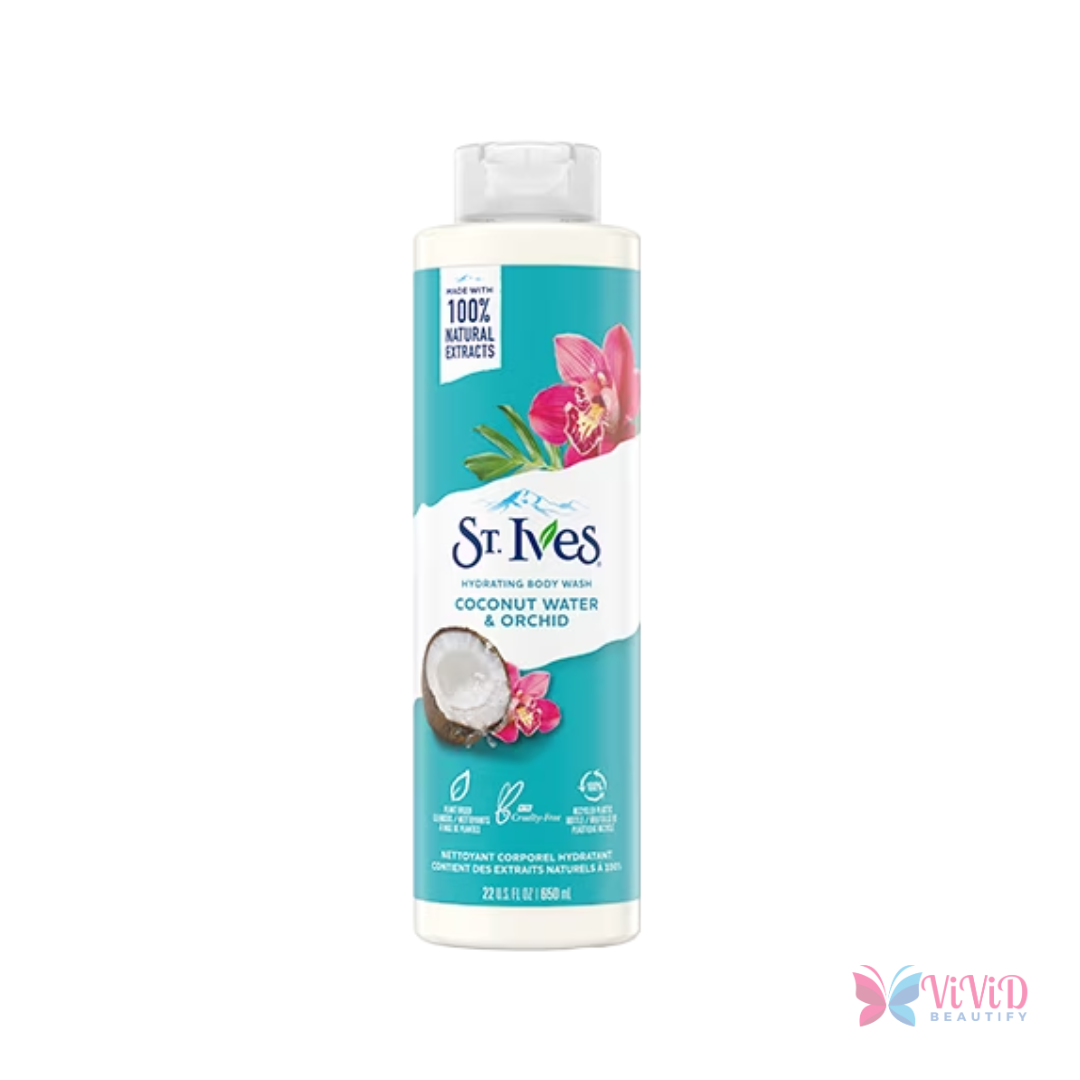 St. Ives Hydrating Body Wash Coconut Water And Orchid 650ml