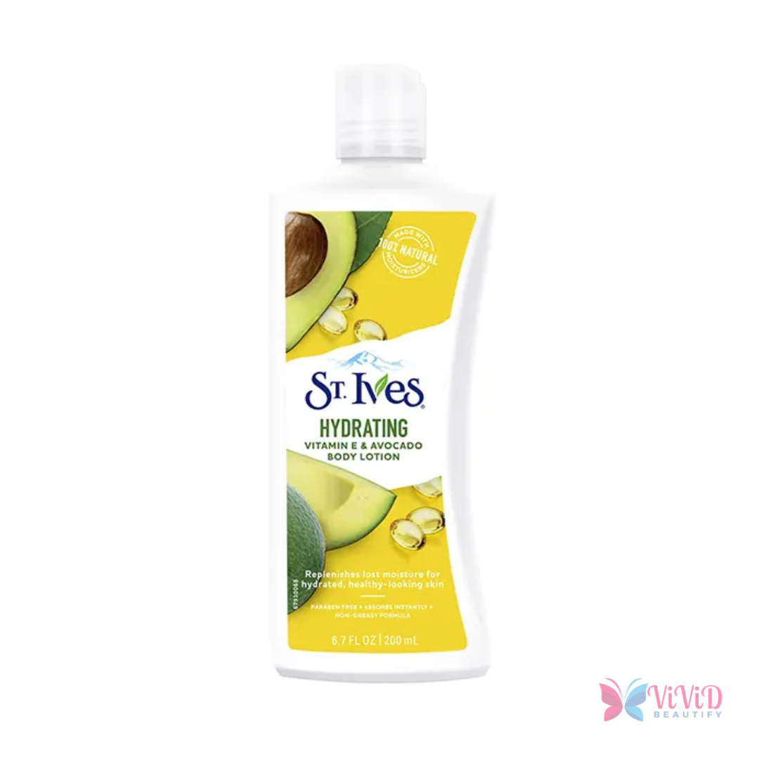 St lves Hydrating Vitamin E & Avocado Body Lotion 200ml