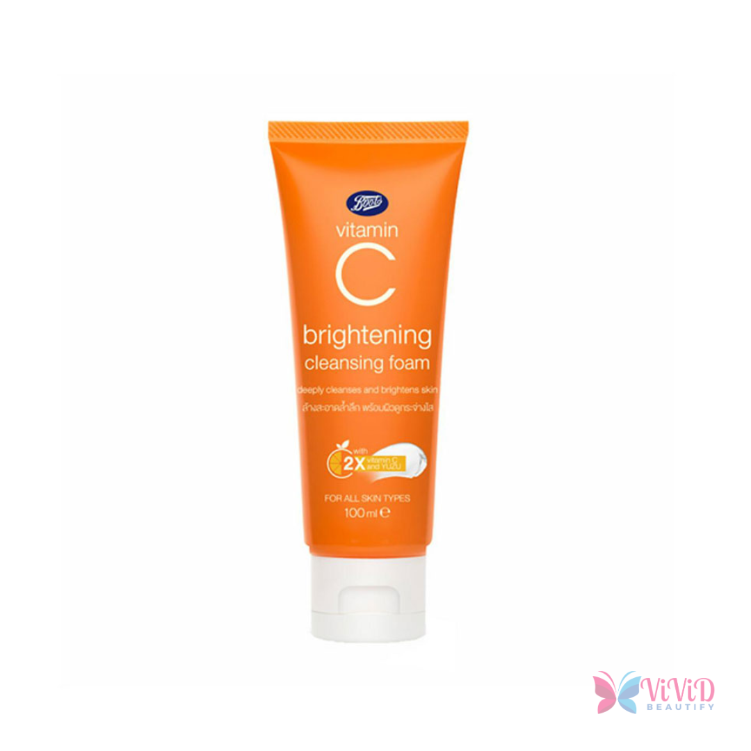 Boots Vitamin C Brightening Cleansing Foam 100ml