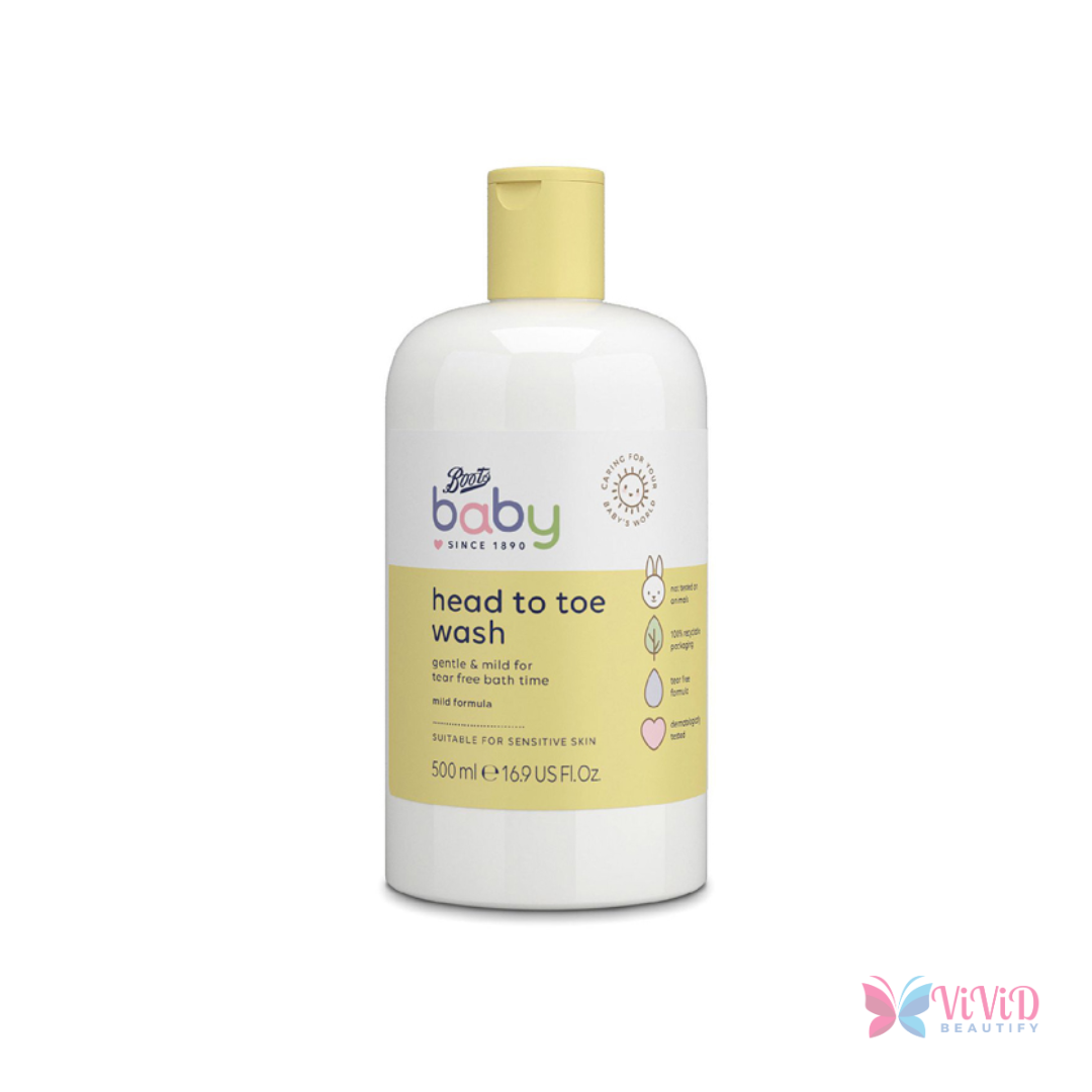 Boots Baby Head to Toe wash 500ml