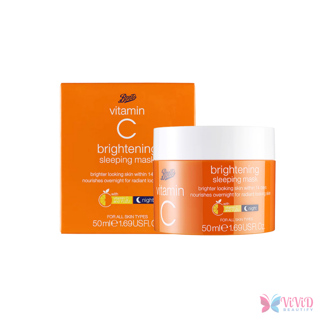 Boots Vitamin C Brightening Sleeping Mask 50ml