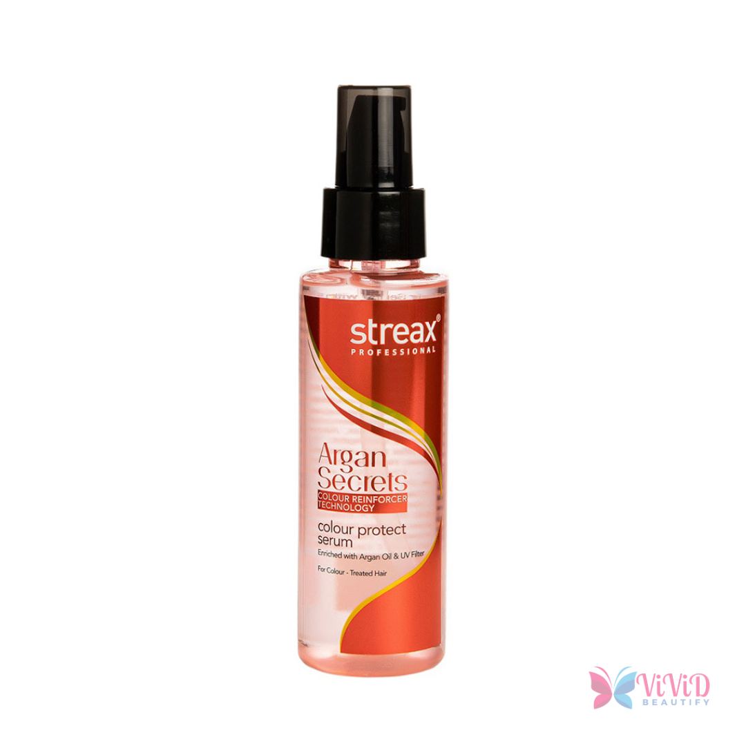 Streax Professional Argan Secrets Color Protect Hair Serum 100ml