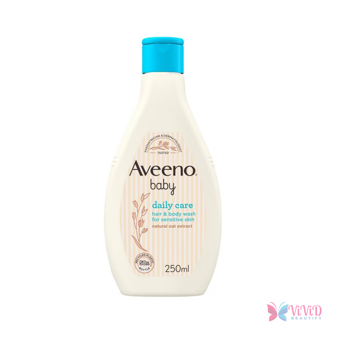 Aveeno Baby Daily Care Hair & Body Wash For Sensitive Skin 250ml