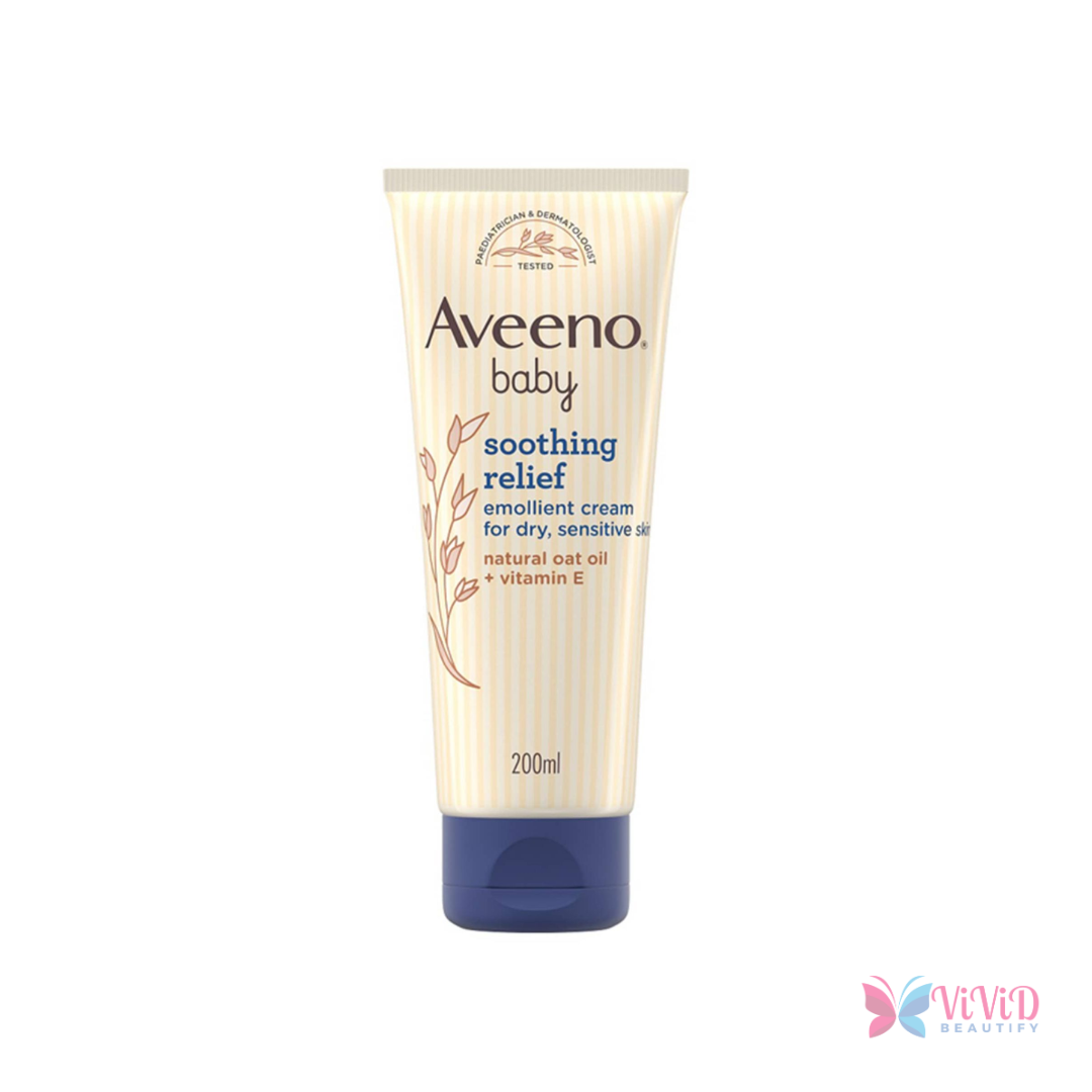 Aveeno Baby Soothing Relief Emollient Cream 200ml