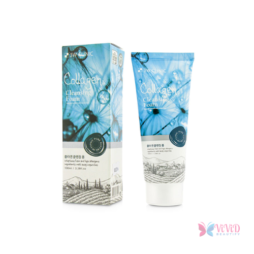 3W Clinic Collagen Cleansing Foam 100 ml