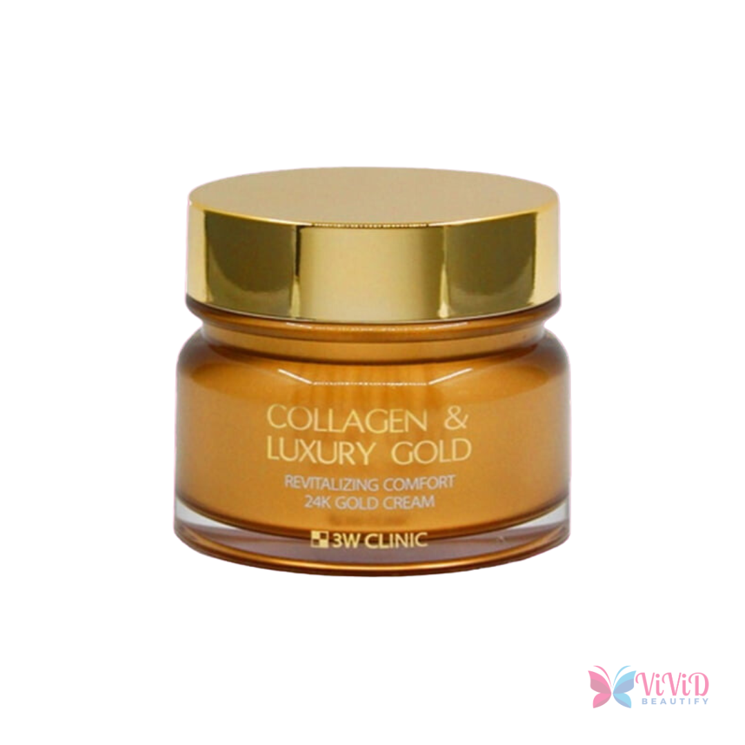 3w Clinic Collagen & Luxury Gold Revitalizing Comfort Gold Cream 100ml