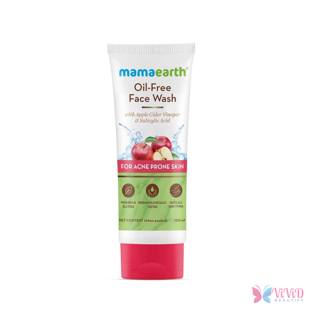 Mamaearth Oil Free Face Wash for Acne-Prone Skin 100ml