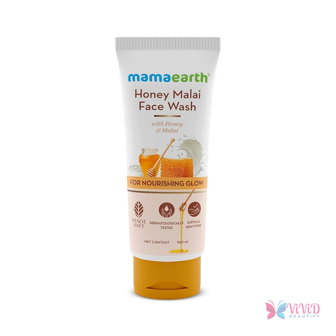 Mamaearth Honey Malai Face Wash 100ml