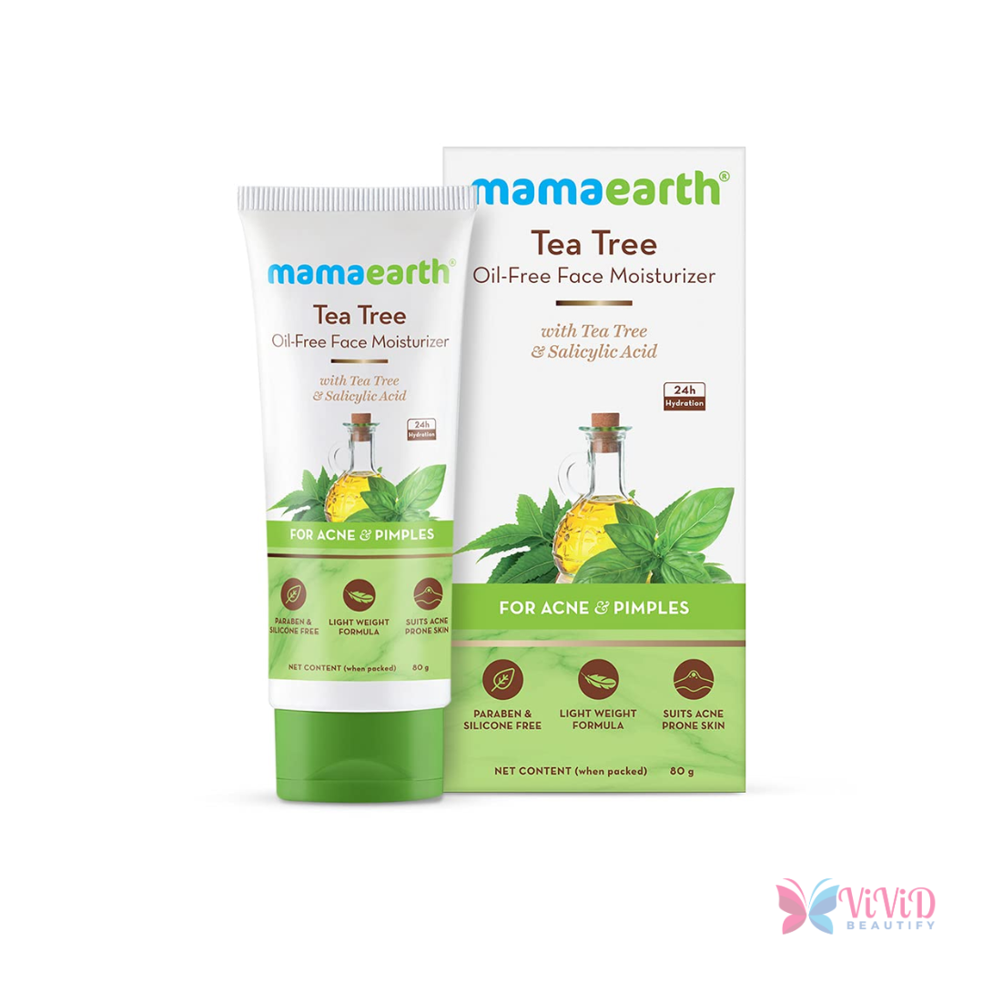 Mamaearth Tea Tree Oil Free Face Moisturizer 80g