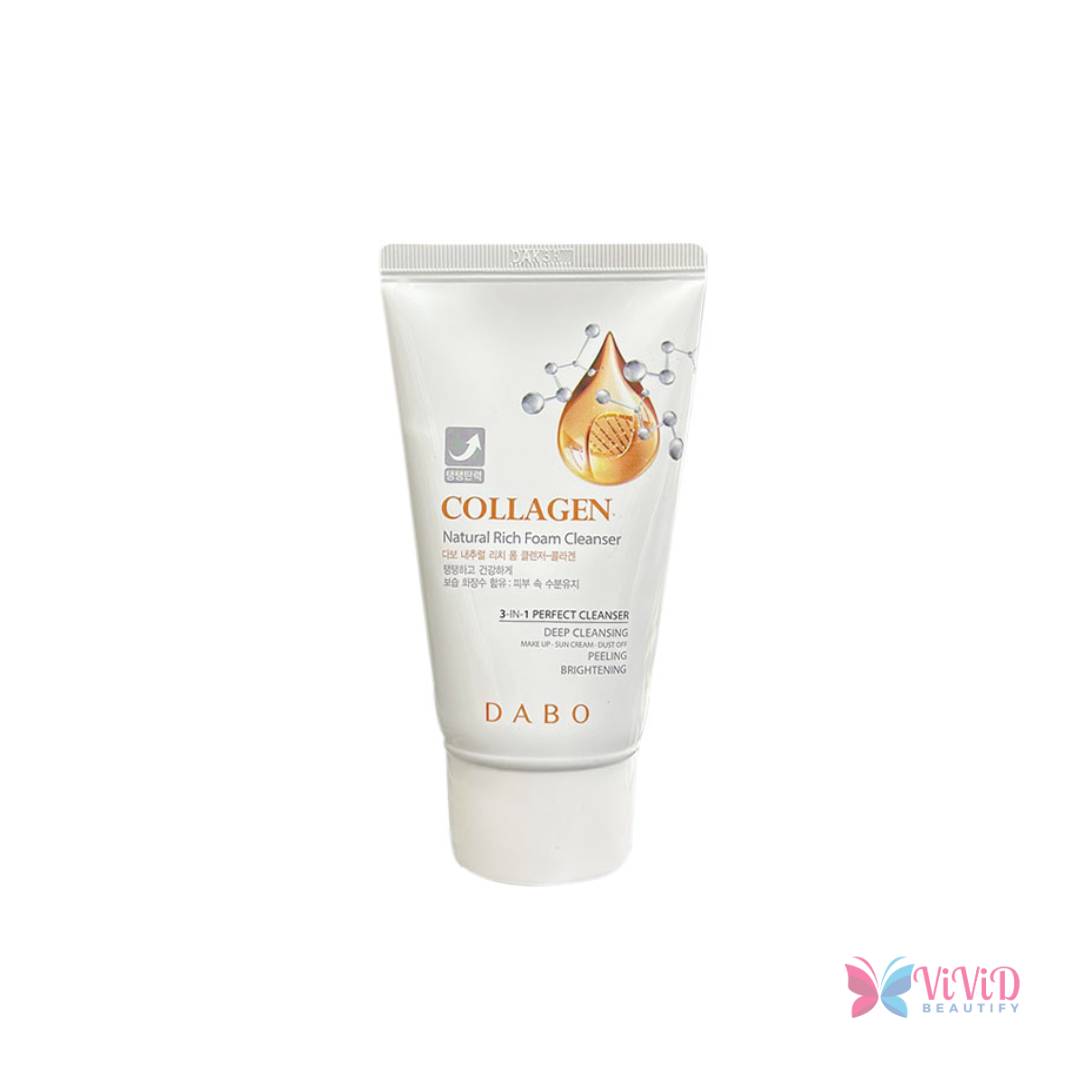 Dabo Natural Rich Foam Cleanser Collagen 60ml