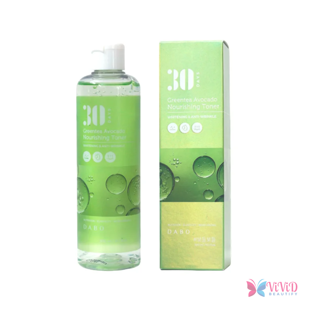 Dabo 30 Days Greentea Avocado Nourishing Toner 300 ml