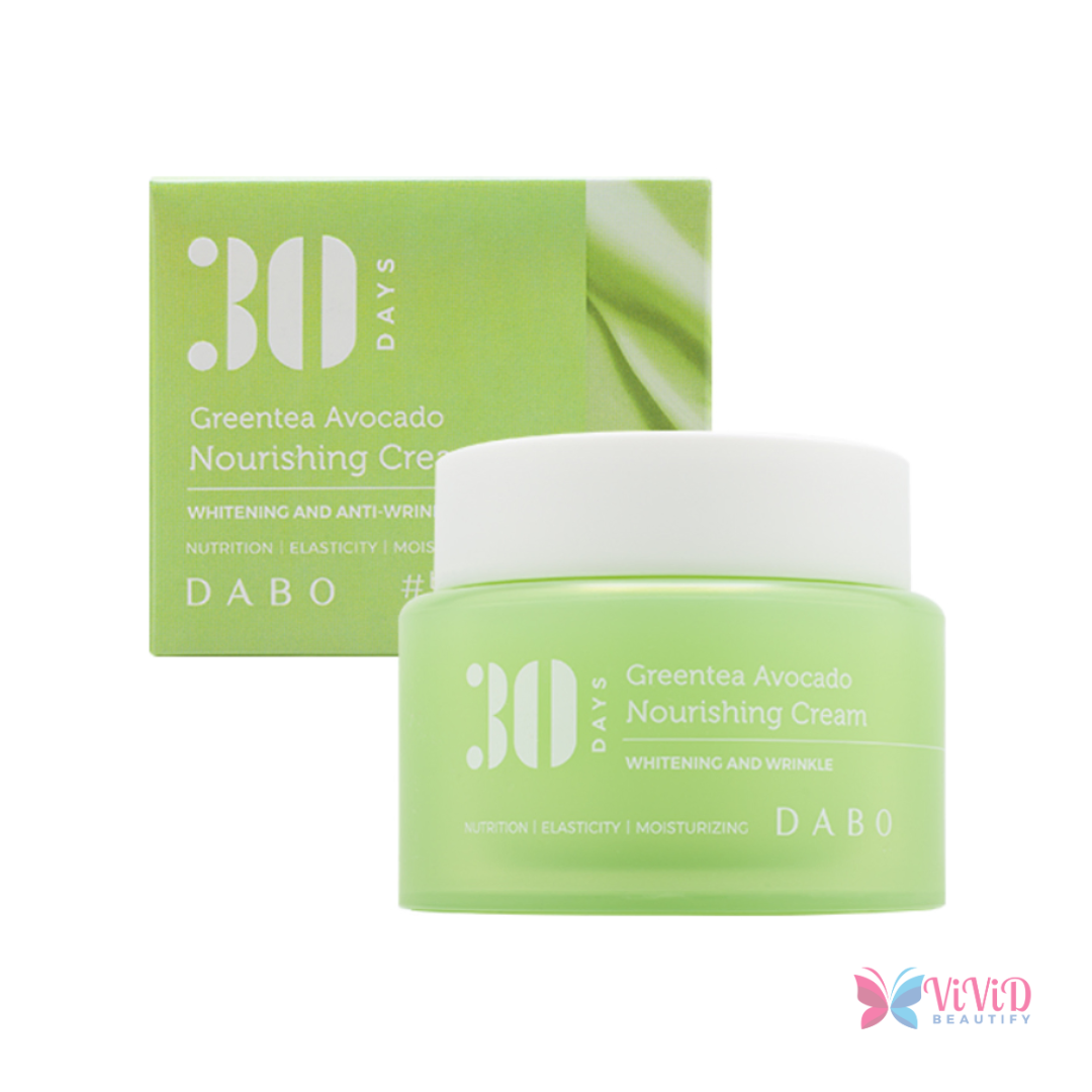 Dabo 30 Days Greentea Avocado Nourishing Cream 100 ml