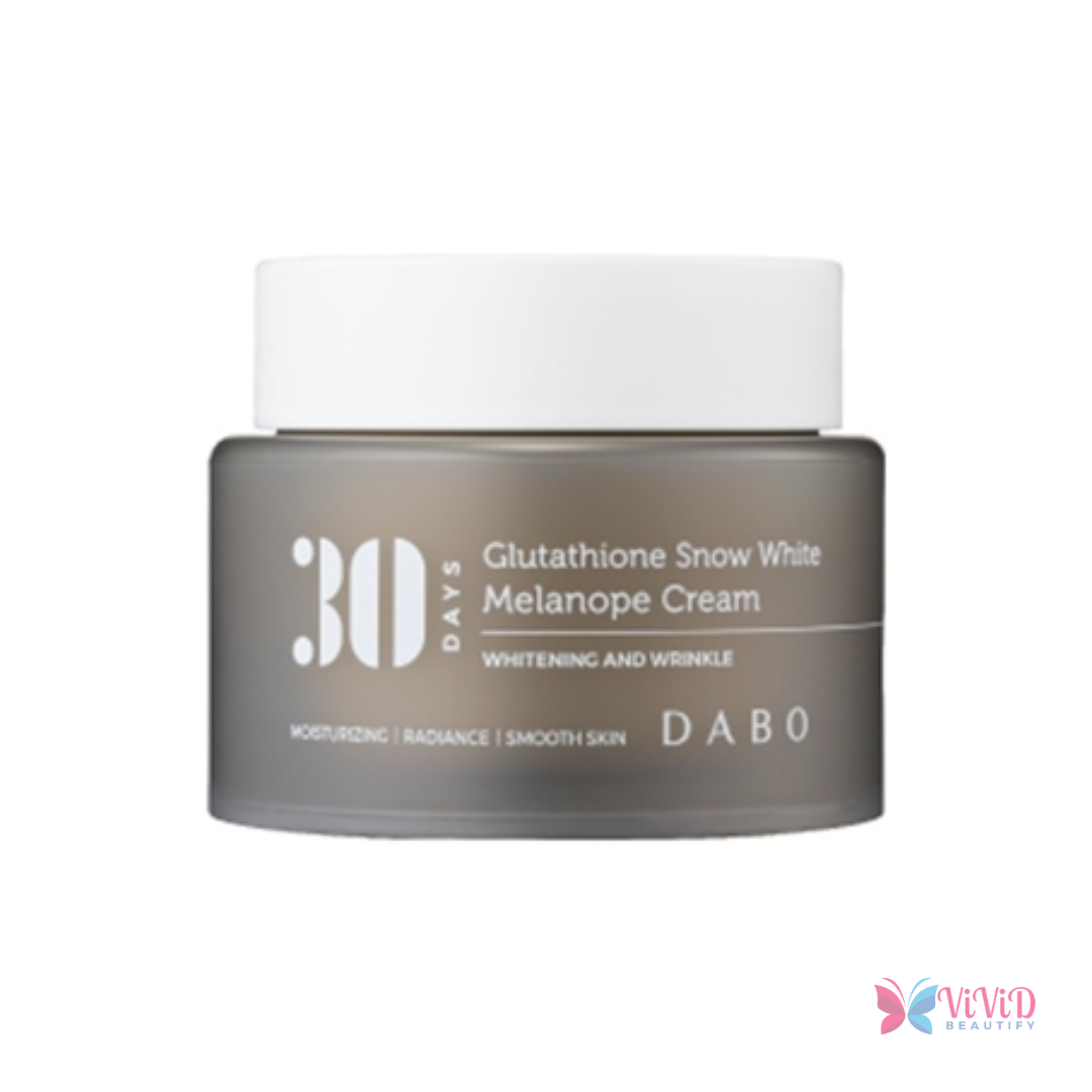 Dabo 30 Days Glutathione Snow White Melanope Cream 100 ml