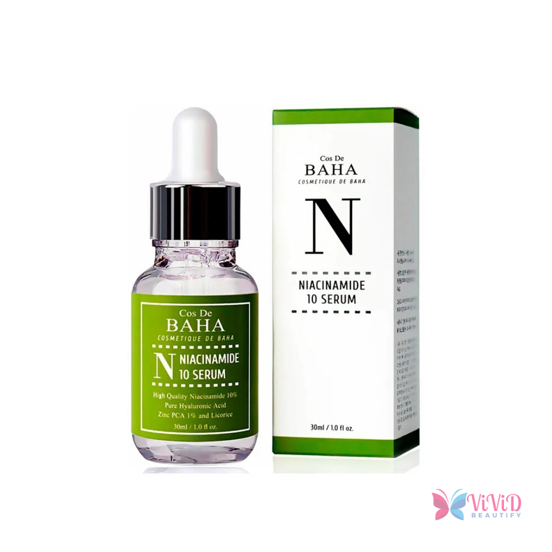 Cos De BAHA Niacinamide 10% + Zinc PCA 1% Serum 30ml