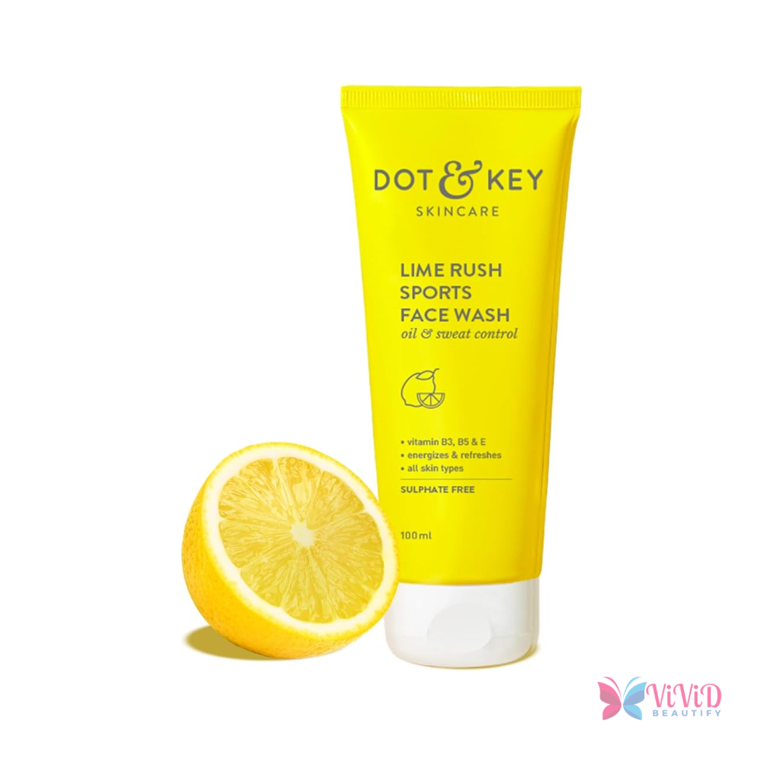 Dot & Key Lime Rush Sports Face Wash 100ml