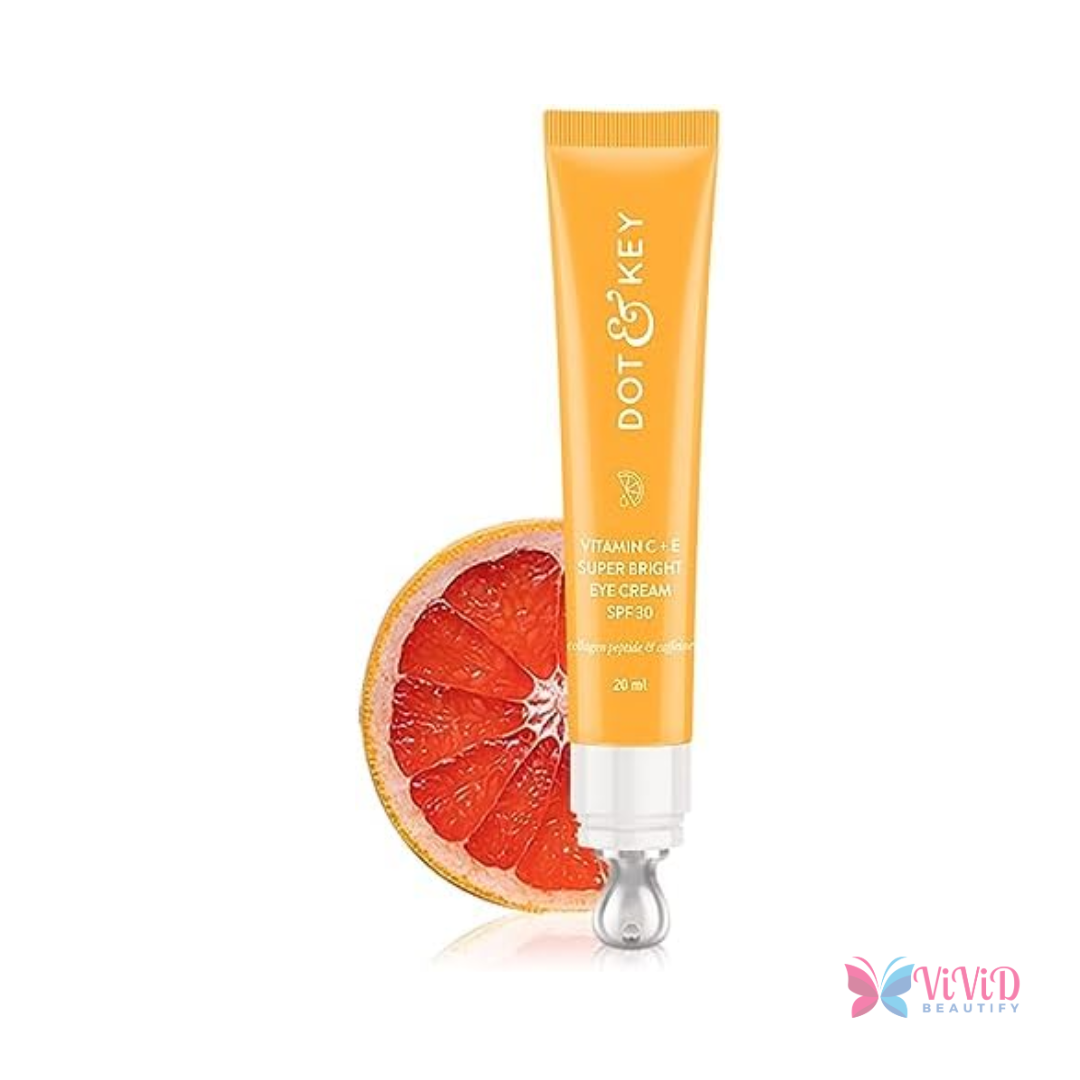 Dot & Key Vitamin C + E Super Bright Eye Cream with SPF 30 – 20ml